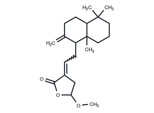 TargetMol Chemical Structure Coronarin D methyl ether