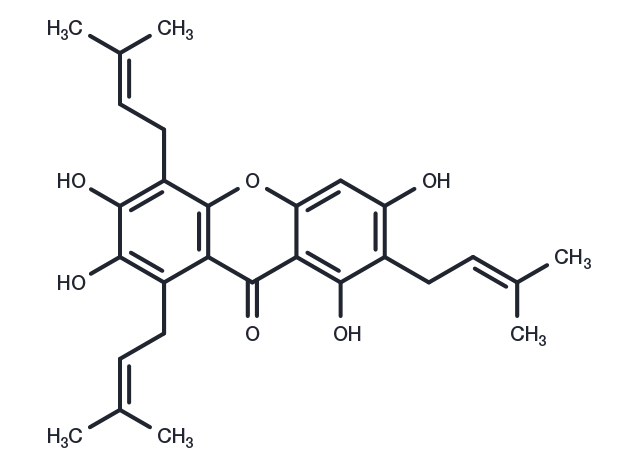Garcinone E Chemical Structure