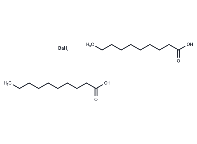 Decanoic acid, barium salt Chemical Structure