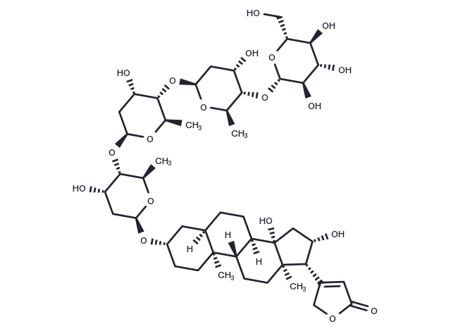 Purpurea glycoside B Chemical Structure