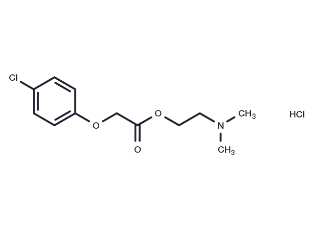 TargetMol Chemical Structure Meclofenoxate hydrochloride