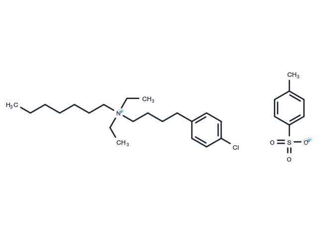 TargetMol Chemical Structure Clofilium tosylate