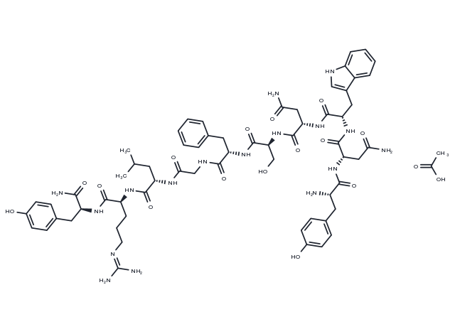 TargetMol Chemical Structure Kisspeptin-10, rat acetate(478507-53-8 free base)