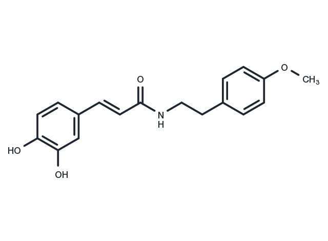 TargetMol Chemical Structure N-Caffeoyl O-methyltyramine