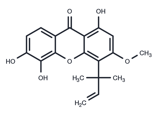 TargetMol Chemical Structure Isocudraniaxanthone B