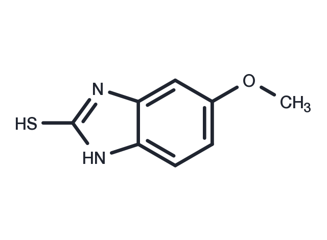 5-Methoxy-2-benzimidazolethiol Chemical Structure