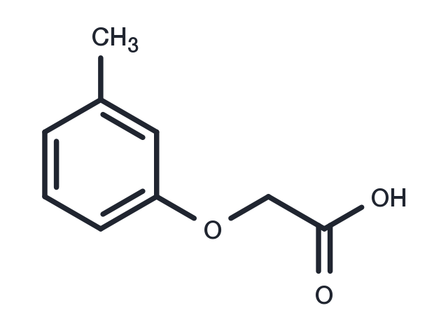 Acetic acid, (3-methylphenoxy)- Chemical Structure