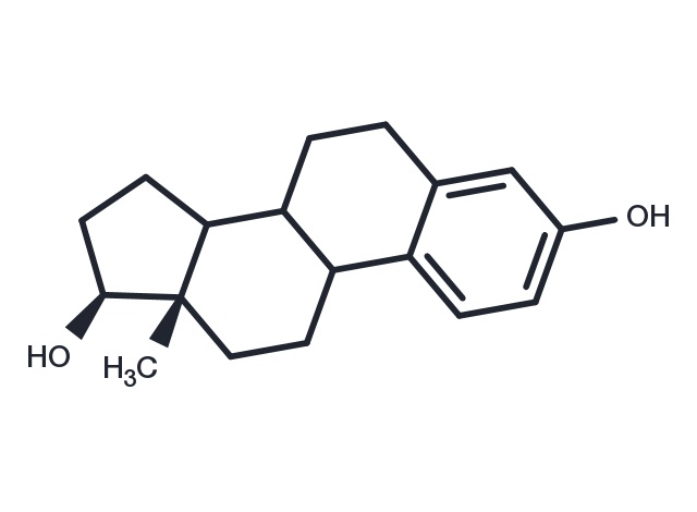 Oestradiol Chemical Structure