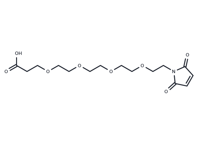 TargetMol Chemical Structure Mal-PEG4-acid