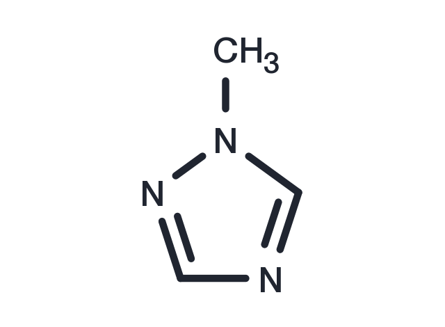 1-Methyl-1,2,4-triazole Chemical Structure