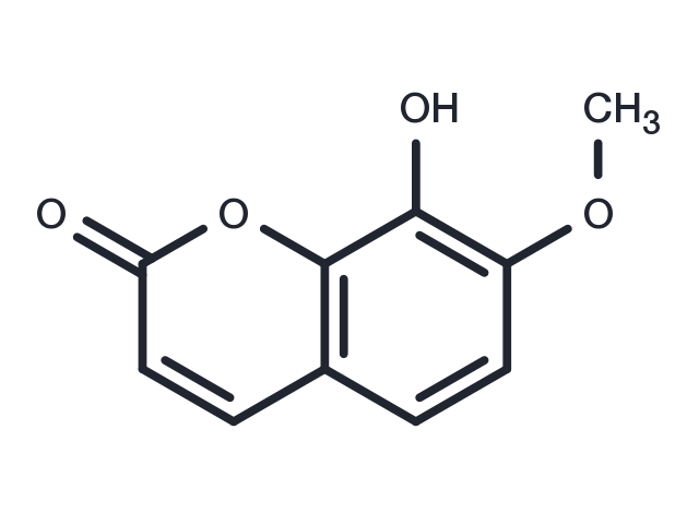 TargetMol Chemical Structure 8-Hydroxy-7-methoxycoumarin
