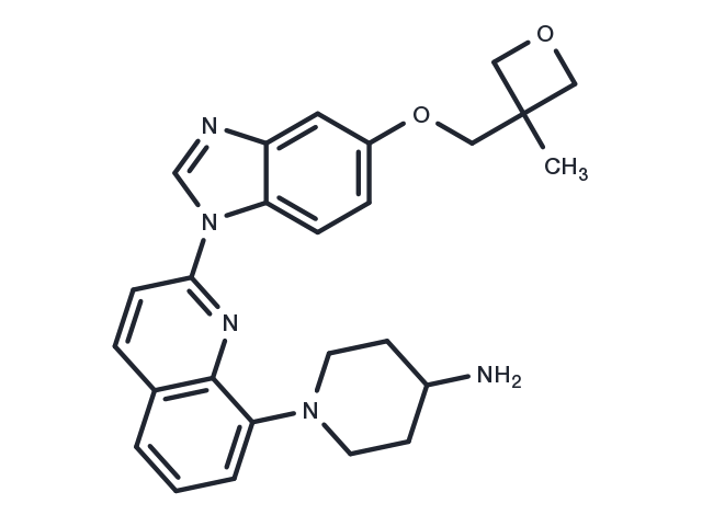 TargetMol Chemical Structure Crenolanib