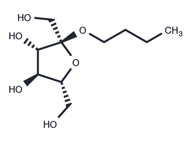 TargetMol Chemical Structure n-Butyl α-D-fructofuranoside