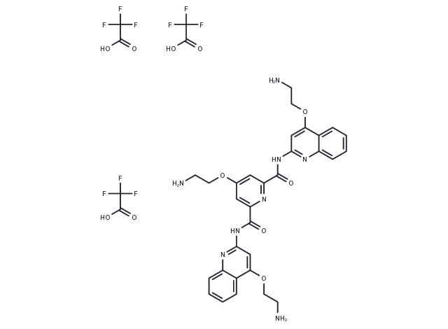 TargetMol Chemical Structure Pyridostatin TFA