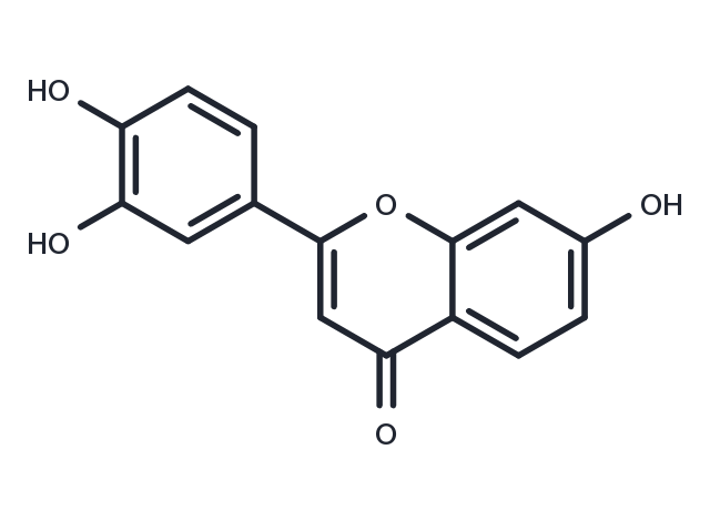 TargetMol Chemical Structure 3′,4′,7-Trihydroxyflavone 