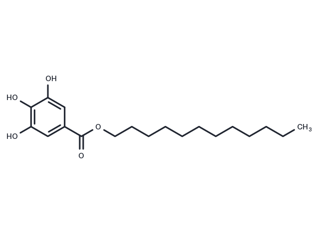 Dodecyl gallate Chemical Structure