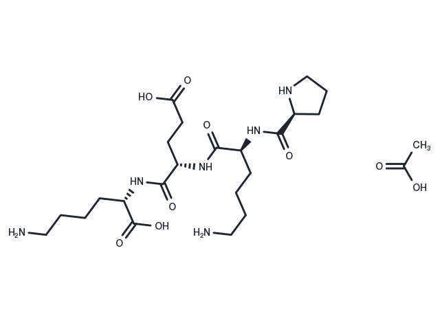 Tetrapeptide-30 Acetate Chemical Structure