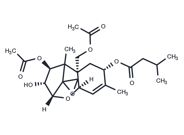 T-​2 Toxin Chemical Structure