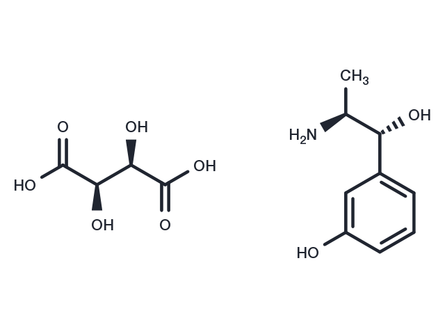 TargetMol Chemical Structure Metaraminol tartrate