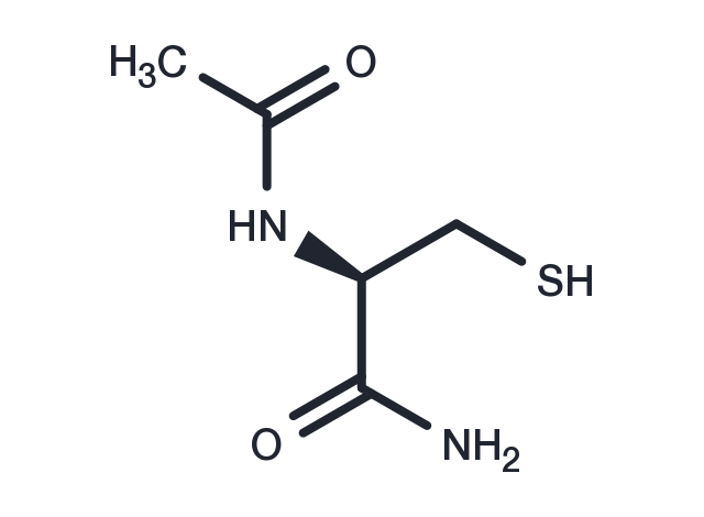 N-acetylcysteine amide Chemical Structure