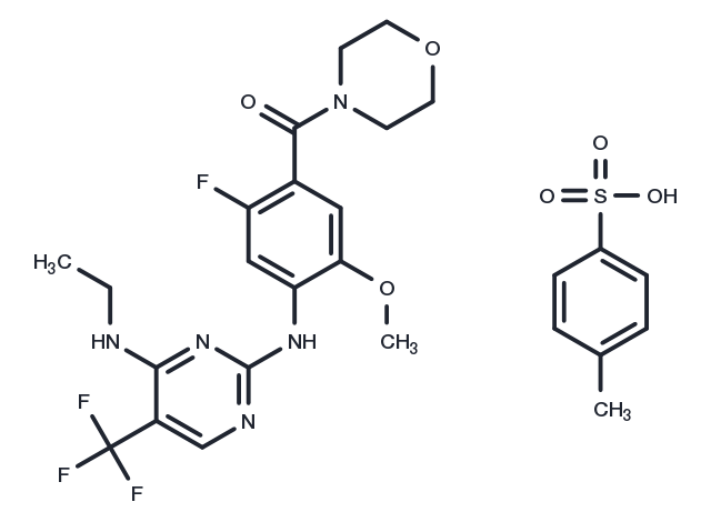 GNE-7915 tosylate Chemical Structure