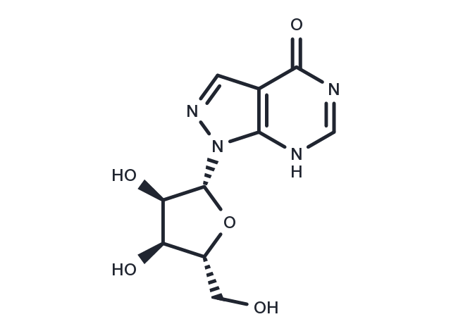 TargetMol Chemical Structure Allopurinol riboside