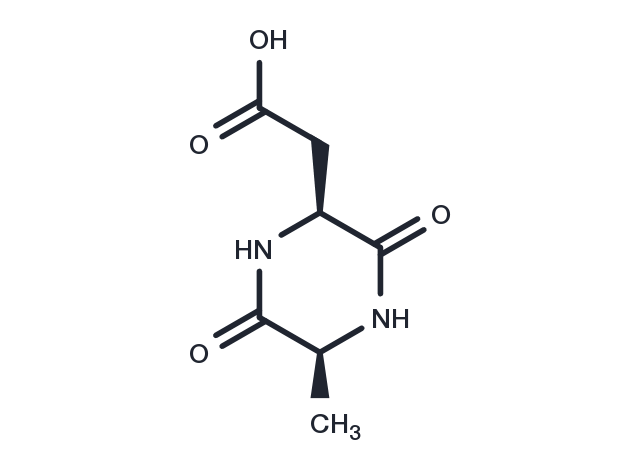 Aspartyl-alanyl-diketopiperazine Chemical Structure