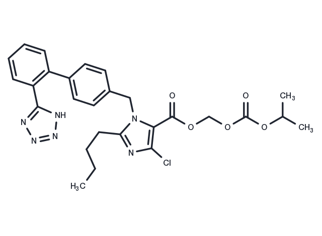 Allisartan Isoproxil Chemical Structure