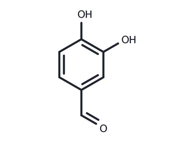 TargetMol Chemical Structure Protocatechualdehyde