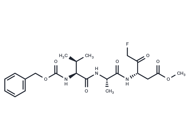 TargetMol Chemical Structure Z-VAD(OMe)-FMK