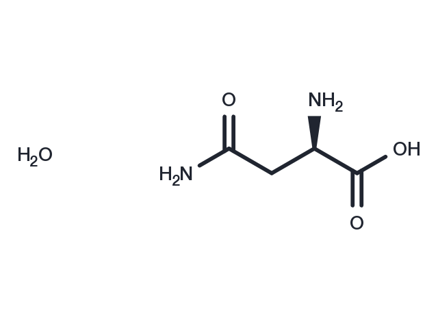 D-Asparagine monohydrate Chemical Structure