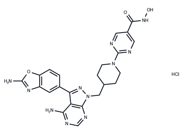 mTOR/HDAC-IN-1 HCl Chemical Structure