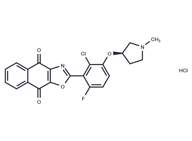 TargetMol Chemical Structure OTUB1/USP8-IN-1 HCl