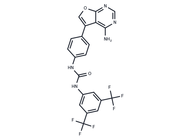 TargetMol Chemical Structure TIE-2/VEGFR-2 kinase-IN-5
