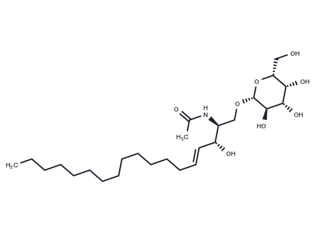 N-Acetylpsychosine Chemical Structure