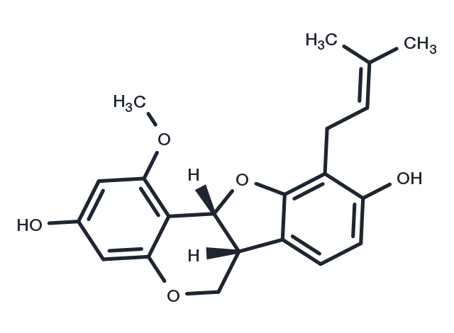 TargetMol Chemical Structure 1-Methoxyphaseollidin