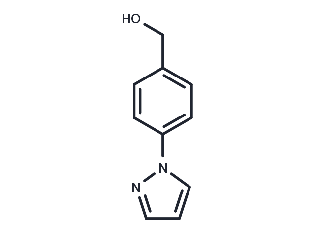 (4-Pyrazol-1-yl-phenyl)methanol Chemical Structure