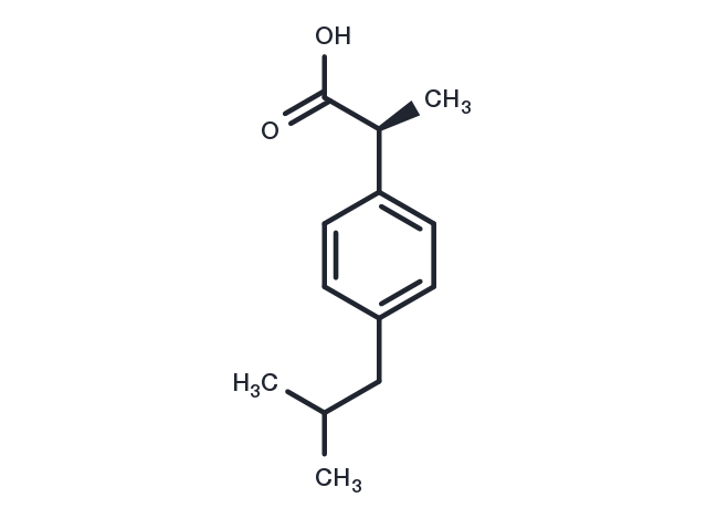 (S)-(+)-Ibuprofen Chemical Structure