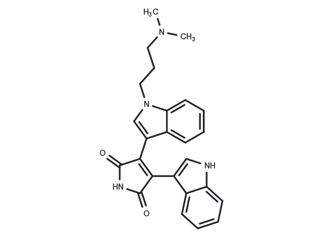 TargetMol Chemical Structure Bisindolylmaleimide I
