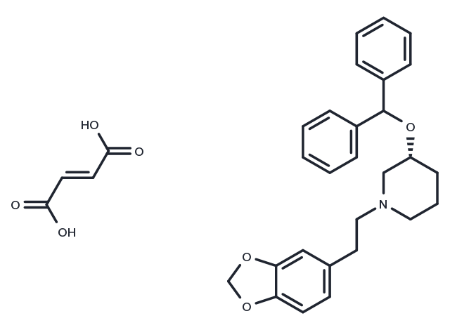 TargetMol Chemical Structure Zamifenacin fumarate