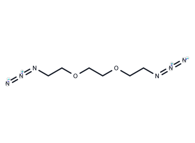 TargetMol Chemical Structure Azido-PEG2-azide