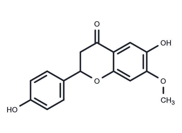 TargetMol Chemical Structure 6,4'-Dihydroxy-7-methoxyflavanone