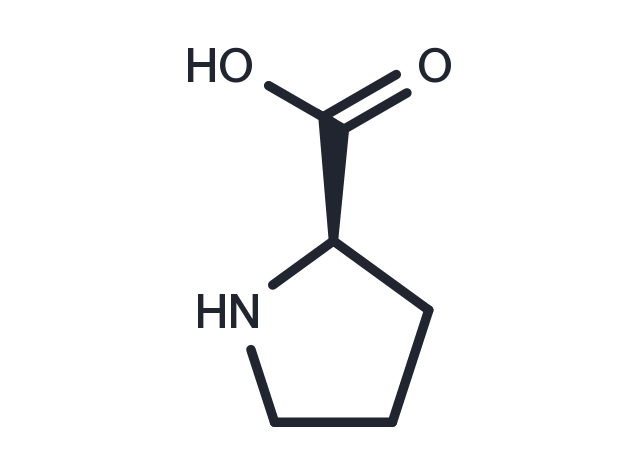 (R)-pyrrolidine-2-carboxylic acid Chemical Structure