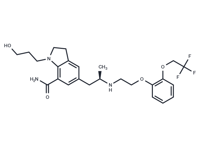 TargetMol Chemical Structure Silodosin
