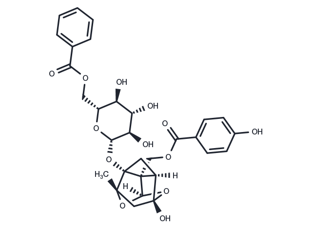 TargetMol Chemical Structure Benzoyloxypaeoniflorin