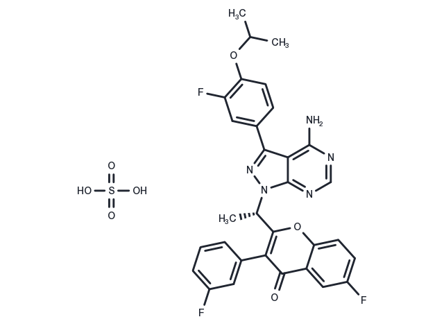 Umbralisib sulfate Chemical Structure