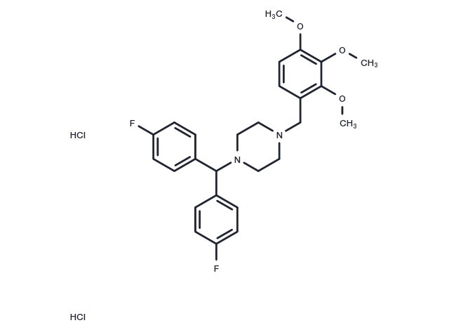 TargetMol Chemical Structure Lomerizine dihydrochloride