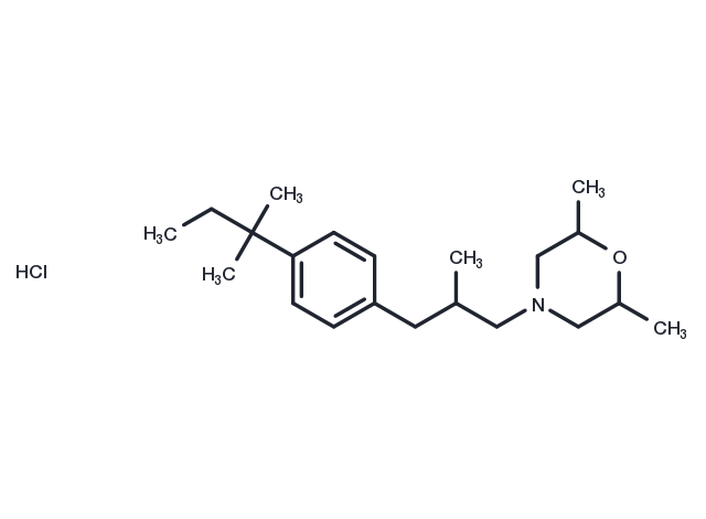 Amorolfine HCL Chemical Structure