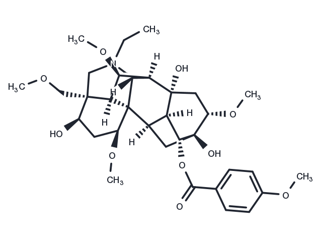 8-Deacetylyunaconitine Chemical Structure