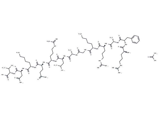 Protein Kinase C 19-31 acetate Chemical Structure